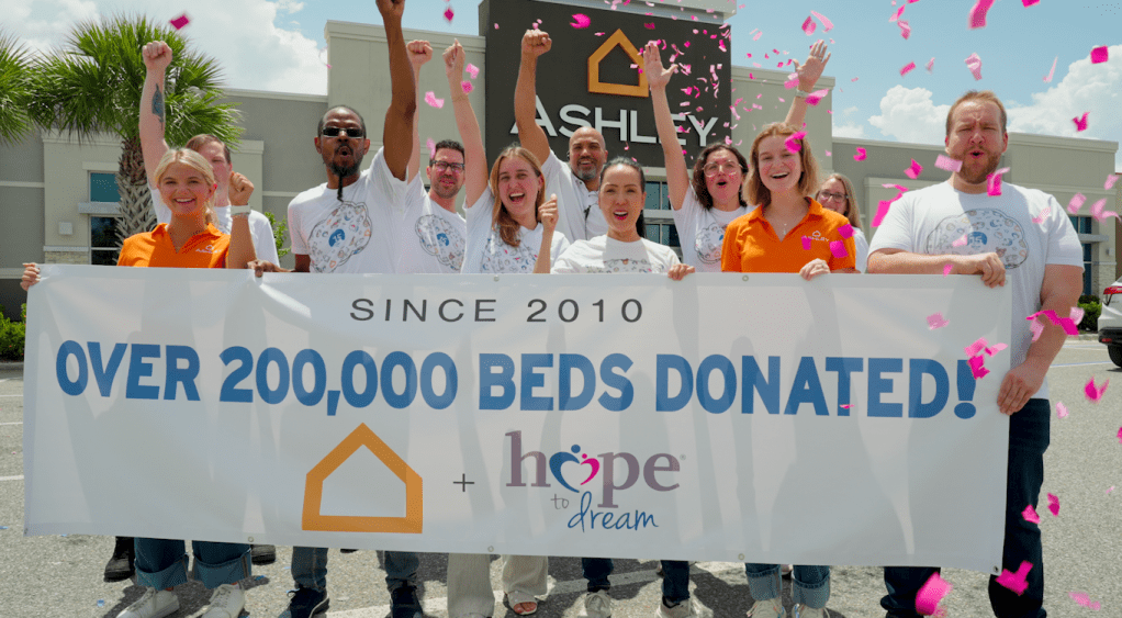 Beds, Dreams and Brighter Tomorrows: Hope to Dream Reaches 200,000 Bed Milestone 